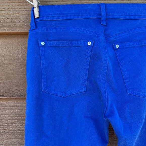 DL1961 Emma Leggings Ocean Blue Skinny Jeans Size 28 - Picture 12 of 13